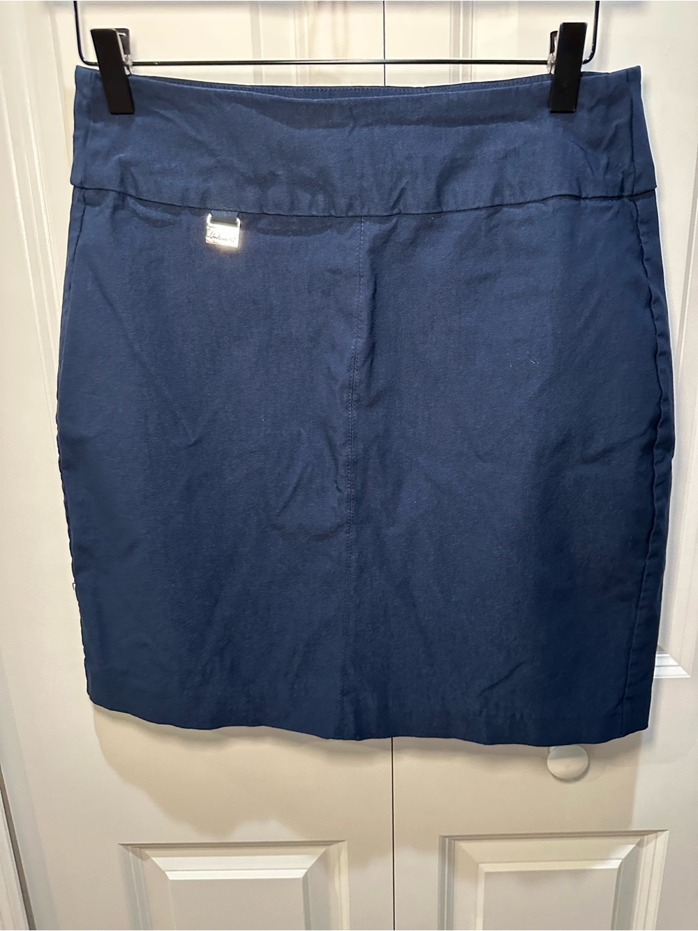 Lulu-B Navy Pencil Skirt